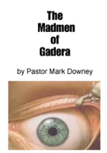 Madmen of Gadera booklet cover Madmen of Gadera booklet cover